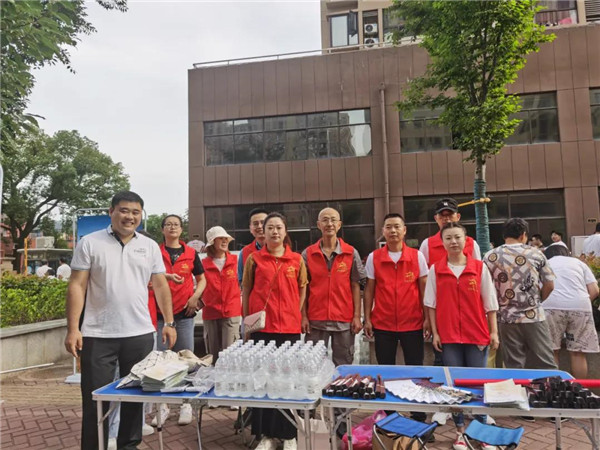 御窯景巷黨支部開展助力高考，為夢想護(hù)航活動