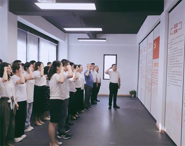 市古鎮(zhèn)投資公司黨委開展“黨建引領(lǐng)新征程，古鎮(zhèn)同心再出發(fā)”活動