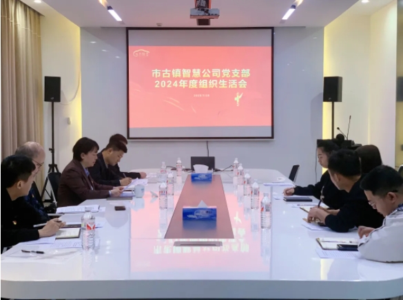 市古鎮(zhèn)投資公司各黨支部召開(kāi)2024年度組織生活會(huì)