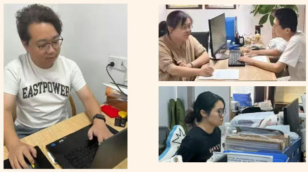 國慶我在崗——市古鎮(zhèn)投資公司員工堅守一線